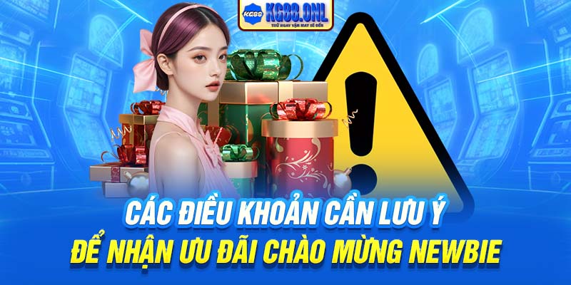 Các điều khoản cần lưu ý để nhận ưu đãi chào mừng newbie